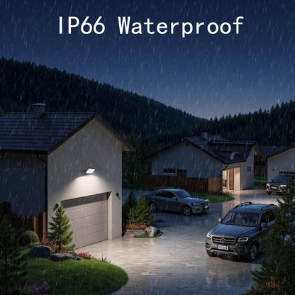 WISELUME 60W LED Outdoor Wall Light – 360° Rotatable, Motion Sensor & Color Temp Adjustable (3000K/4000K/6500K) Commercial Security Wall Mount for Barn, Proch,Garage & Yard