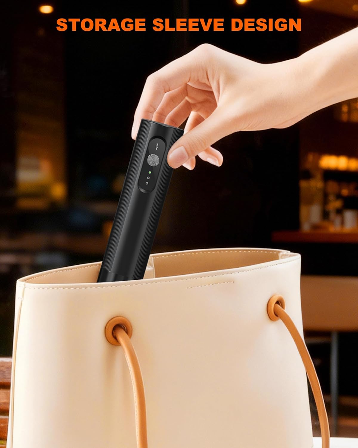 Skiennix 3-Speed Rechargeable Milk Frother - Dual Coil Whisk for Coffee, Matcha & Hot Chocolate | Portable Black Handheld Wand
