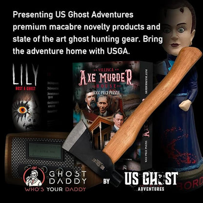 A Night at The Lizzie Borden House Mystery Official Board Game | Halloween Game | Gothic Home Decor | Spooky Games | Eerie Evening Entertainment