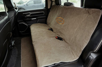 Mudriver Brown Two Barrel Double Seat Cover, Brown, X-Large