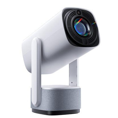 Mini Projector with WiFi and Bluetooth - SOOMFON 4K Support Video Projector with 6W Speaker, Portable Small Movie Projector 270° Rotatable Video Proyector for Bedroom/Wall/Home/iOS/Android/TV Stick