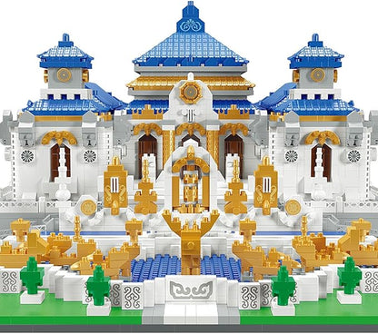 Old Summer Palace Micro Brick Building Set (5372 Pieces) – Landmark Model Chinese Imperial Garden Architecture Educational Toy Gift for Kids and Adults