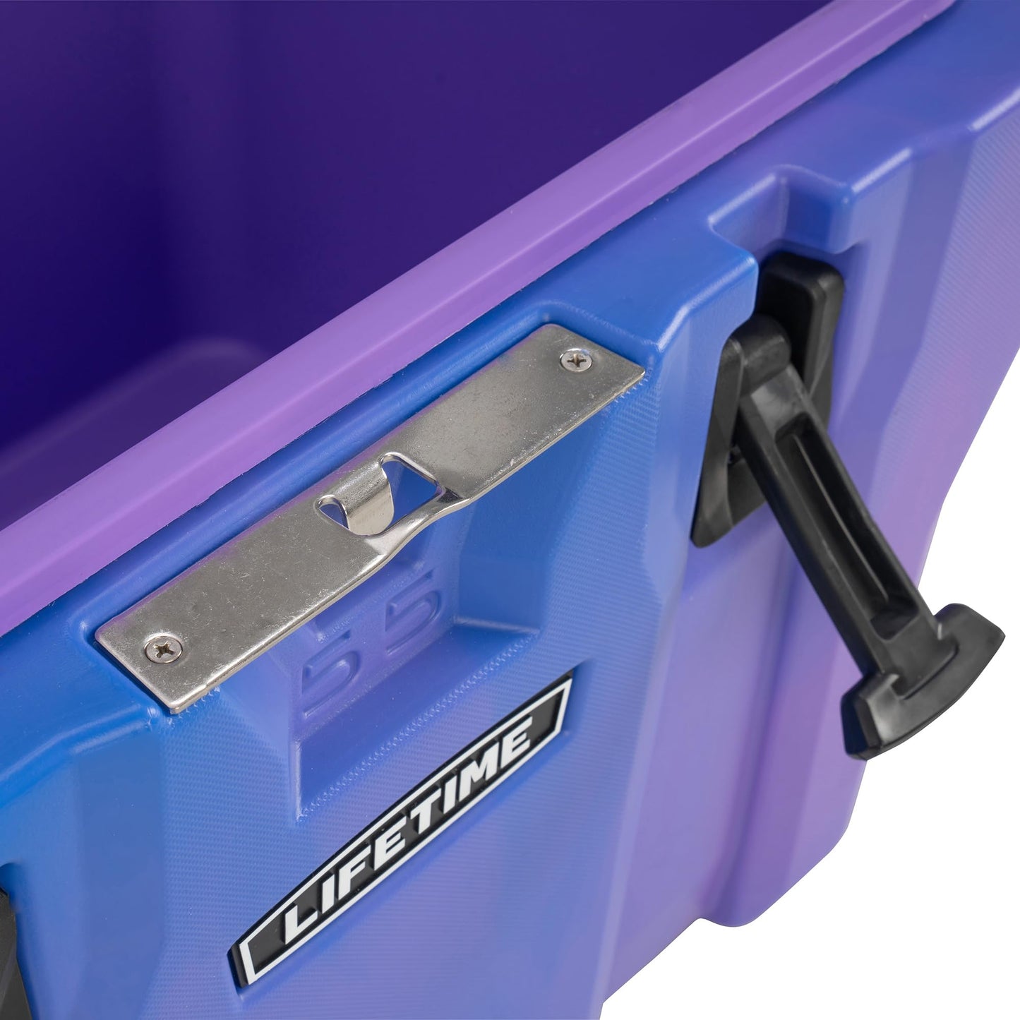 Lifetime 55 Quart Hard Cooler, High Performance Ice Chest with Drain, Made in USA