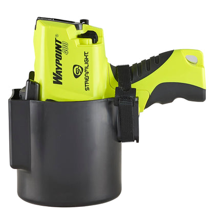Streamlight 44910 WayPoint 400 1400-Lumen 400,000-Candela Rechargeable Handheld LED Spotlight for Outdoor, Marine, and Emergency Use, Yellow