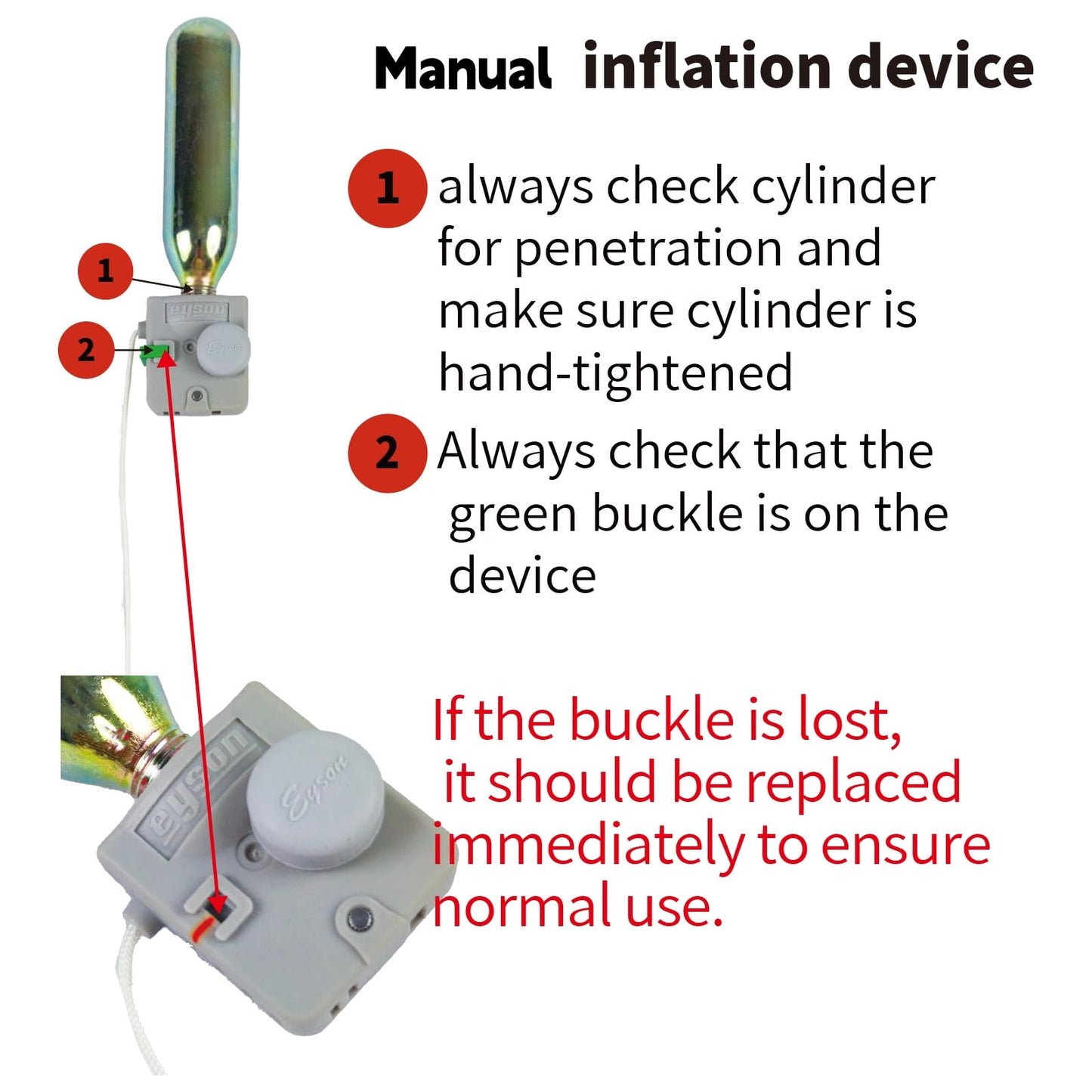 Manual Inflatable Life Jacket,Life Vest for Adult,Preserver PFD for Adults,Supports Weight up to 330 pounds (GREEN-716)