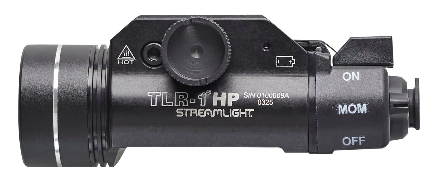 Streamlight 59152 TLR-1 HP 1000-Lumen High Candela Weapon Mounted Light with Long Gun Kit, Includes Safe Off Remote and Standard Switches, Remote Pressure Switch, Mounting Clips, Black