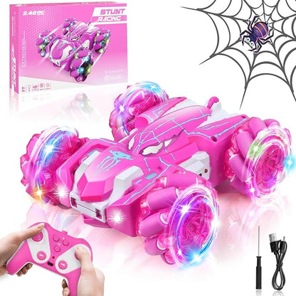 Dolanus Spider Remote Control Car RC Cars Kids Toys Girls 3-5 Toys for Ages 8-13 Gifts for 3 4 5 6 7 8 10 12 Year Old Girls Kids Toddlers Birthday