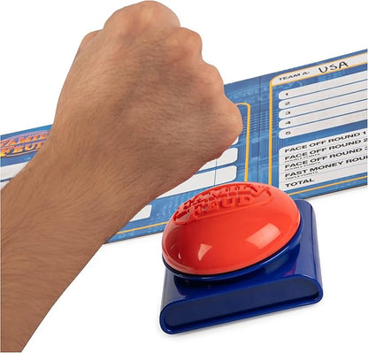 Spin Master Family Feud Big Buzzer Game Amazon Exclusive “Buzz in” with The Electronic Buzzer Board Game for Hilarious Family Fun Ages 8 and up