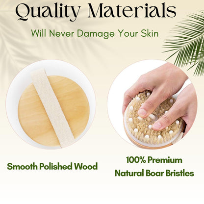 Premium Face Scrubber Set, Facial Cleansing Brush for Exfoliator, Natural Bristle Face Scrubber for Lymphatic Drainage, Unclog Pores, Sensitive Skin, Reduce Ance