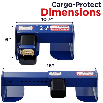 Shipping Container Lock with Combination | Cargo Van and Semi Trailer Door Lock Heavy Duty | Sea & Box Trailer Door Locks - Combi Shipping Container Locks Heavy Duty