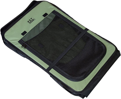 Pet Gear Octagon Pet Pen with Removable Top for Cats and Dogs up to 90-pounds, 46-inches, Sage