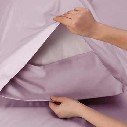 Bedsure Cooling Bed Sheets - Breathable Rayon from Bamboo | Full Size, Deep Pocket Up to 16 Inches, Lavender