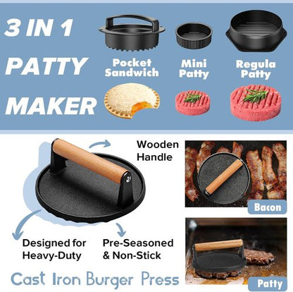 Blackstone 31PCS Griddle Accessories Kit - Professional Flat Top Grill Tools with Spatula, Melting Domes & Apron