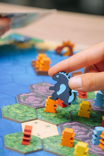 Asmodee Survive The Island Board Game (2024 Edition) - Thrilling Escape Adventure with New Monsters Fun Strategy Game for Kids &amp Adults Ages 8+ 2-5 Players 45 Minute Playtime