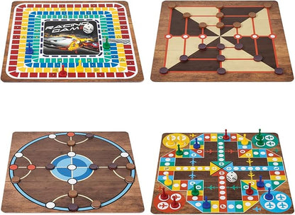365 Games - Traditional Strategy Board &amp Card Games Tin Storage Container Game for Each Day of Year Family Ages 6+ 1-8 Players