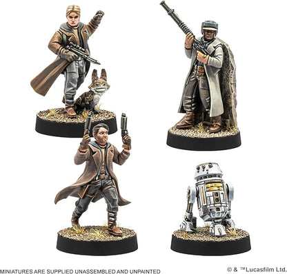 Star Wars: Legion Rebel Sleeper Cell Unit Expansion - Strike from The Shadows! Tabletop Miniatures Strategy Game Ages 14+ 2 Players 3 Hour Playtime Made by Atomic Mass Games