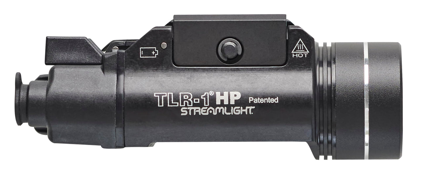 Streamlight 59152 TLR-1 HP 1000-Lumen High Candela Weapon Mounted Light with Long Gun Kit, Includes Safe Off Remote and Standard Switches, Remote Pressure Switch, Mounting Clips, Black