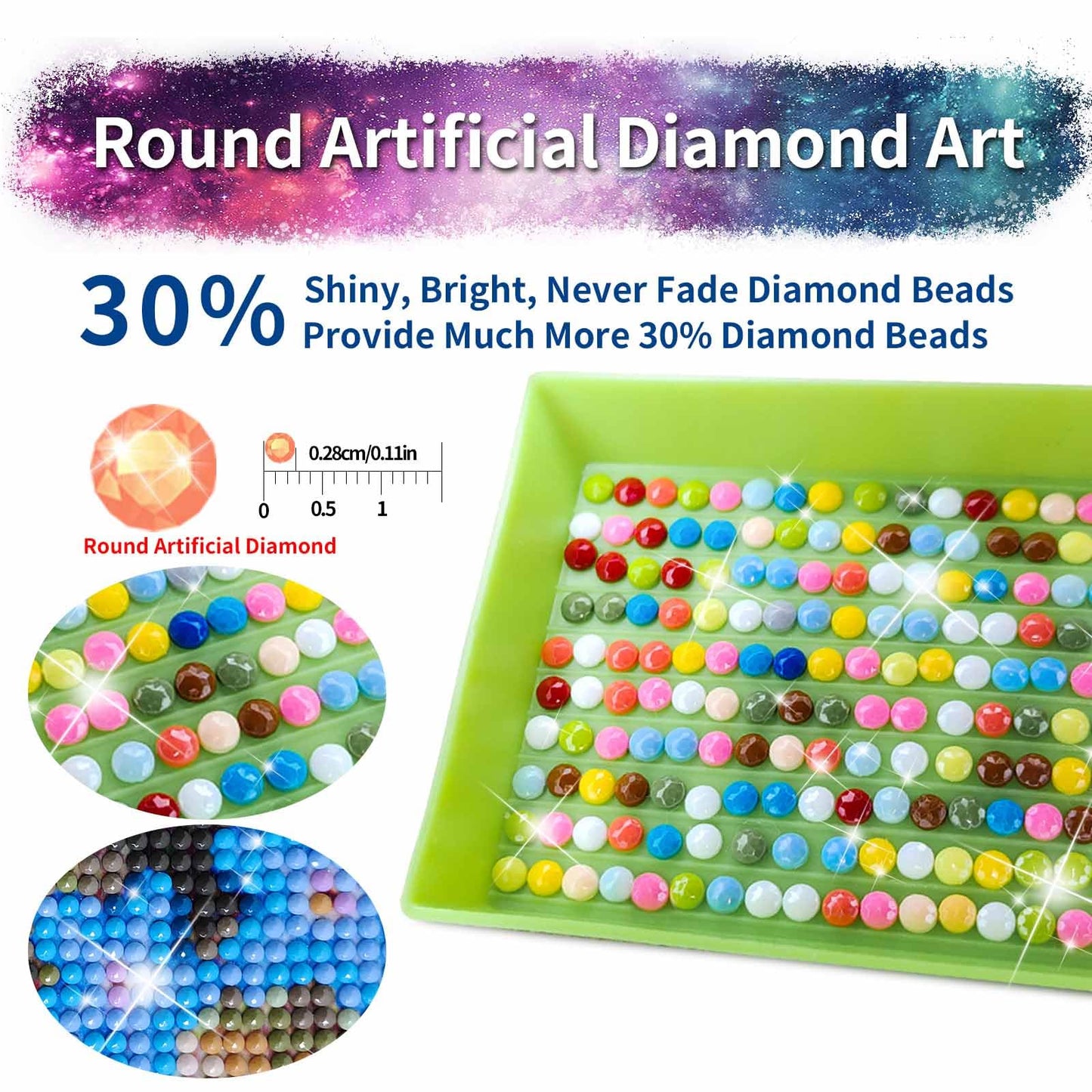 JATOK Abstract Large Diamond Painting Kits for Adults (27.6 x 15.7 inch), 5D Diamond Art Full Round Drill DIY Embroidery Pictures Arts Paint by Number Kits for Home Wall Decor