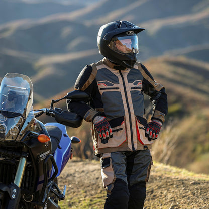 Tourmaster Men's Ridgecrest Mesh Adventure Motorcycle Jacket