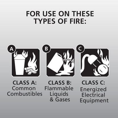 Kidde Kitchen Fire Extinguishers for Home & Office Use, 2 Pack & Fire Extinguisher for Home, 1-A:10-B:C, Dry Chemical Extinguisher, Red, Mounting Bracket Included, 2 Pack