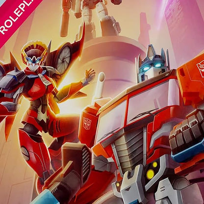 Renegade Game Studios Transformers RPG Beginner Box Starter Set with Dice Adventures &amp Character Sheets