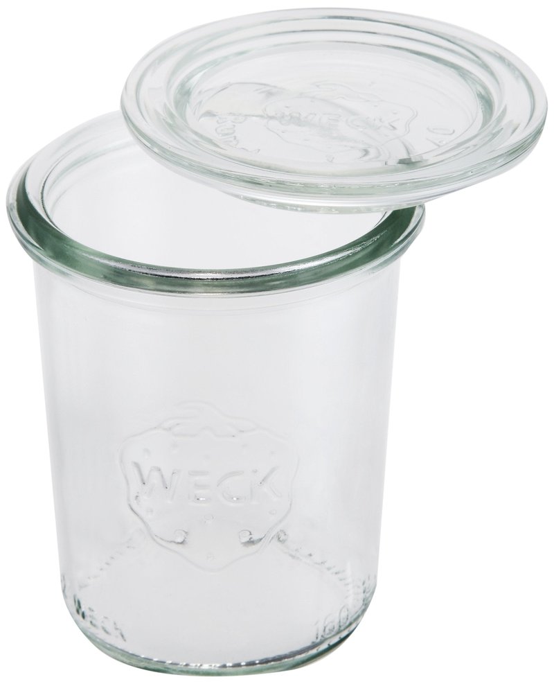 Weck M0LD145ML Molded Glass Canister