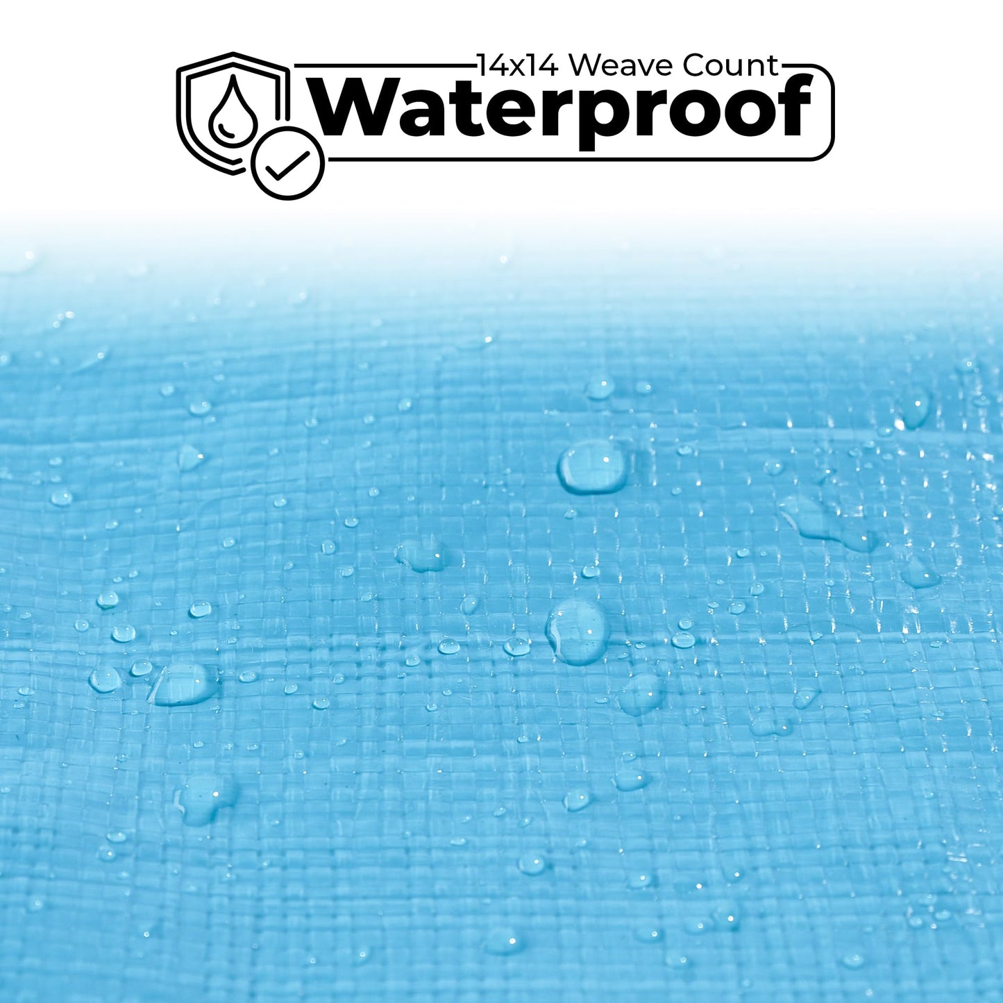 Heavy Duty Tarp Bundle - 2 Sizes - 20x30' and 20x40' - Waterproof, Multipurpose for Camping, Pools, Tent, Boat, RV, Cars