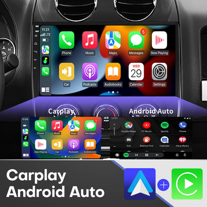 Car Radio Stereo for Jeep Compass Patriot 2010 2011 2012 2013 2014 2015 2016 Radio Upgrade with Wireless Carplay Android Auto 10 inch Support GPS Navigation WiFi BT SWC Back up Camera