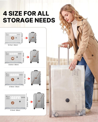 VINTAR Vacuum Seal Bags - 24 Pack Space Saver Storage with Rechargeable Cordless Pump | Ideal for Travel & Bedding