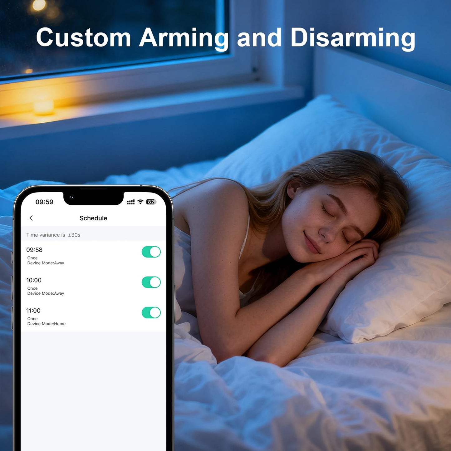 Wireless Alarm System for Home Security,4.3in Touch Screen 24PcsWiFi+GSM/4G Door/Window Home Security System,APP Control,SOSButton,Remotes,Compatible with Alexa,Real-Time Alert & App Control