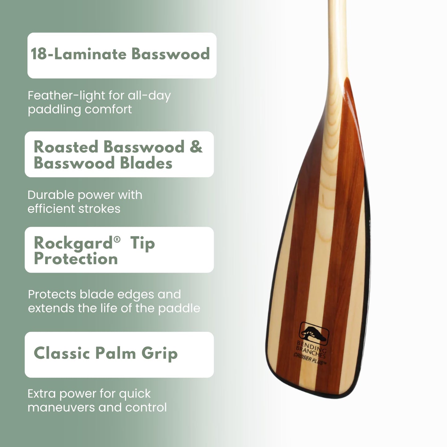 Bending Branches Cruiser Plus 11 Canoe Paddle