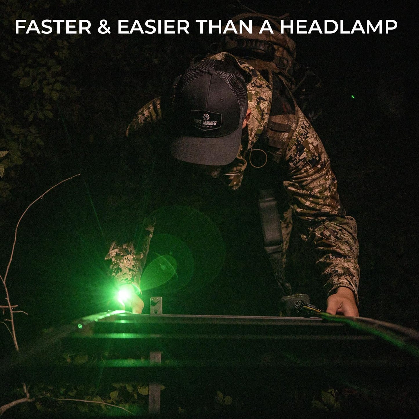 DEX FINGERLIGHT 2-Pack, High Tech Wearable LED Flashlight, Faster and Easier Than a Headlamp, Rechargeable, 3 Light Modes, Waterproof, One Size Fits Most, Black