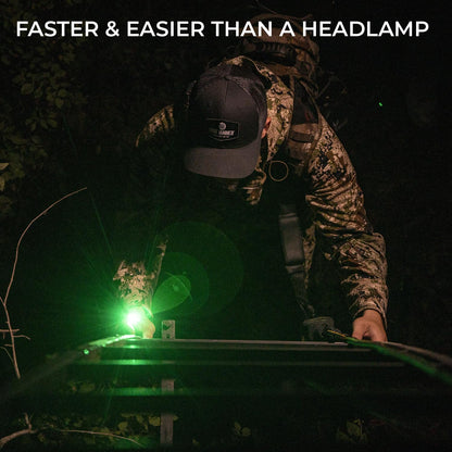DEX FINGERLIGHT 2-Pack, High Tech Wearable LED Flashlight, Faster and Easier Than a Headlamp, Rechargeable, 3 Light Modes, Waterproof, One Size Fits Most, Black