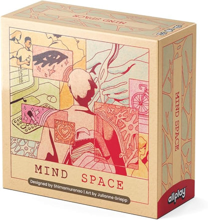 Mind Space Board Game - Polyomino Roll &amp Write - 1 to 5 Players - 30 Minute Play Time (Mind Space Base Game)