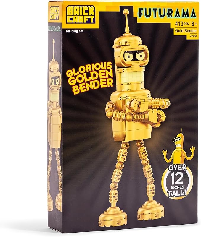 Brickcraft Futurama Gold Bender Comic-Con Exclusive Building Set