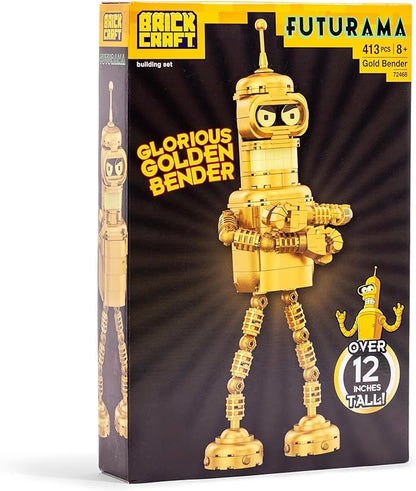 Brickcraft Futurama Gold Bender Comic-Con Exclusive Building Set