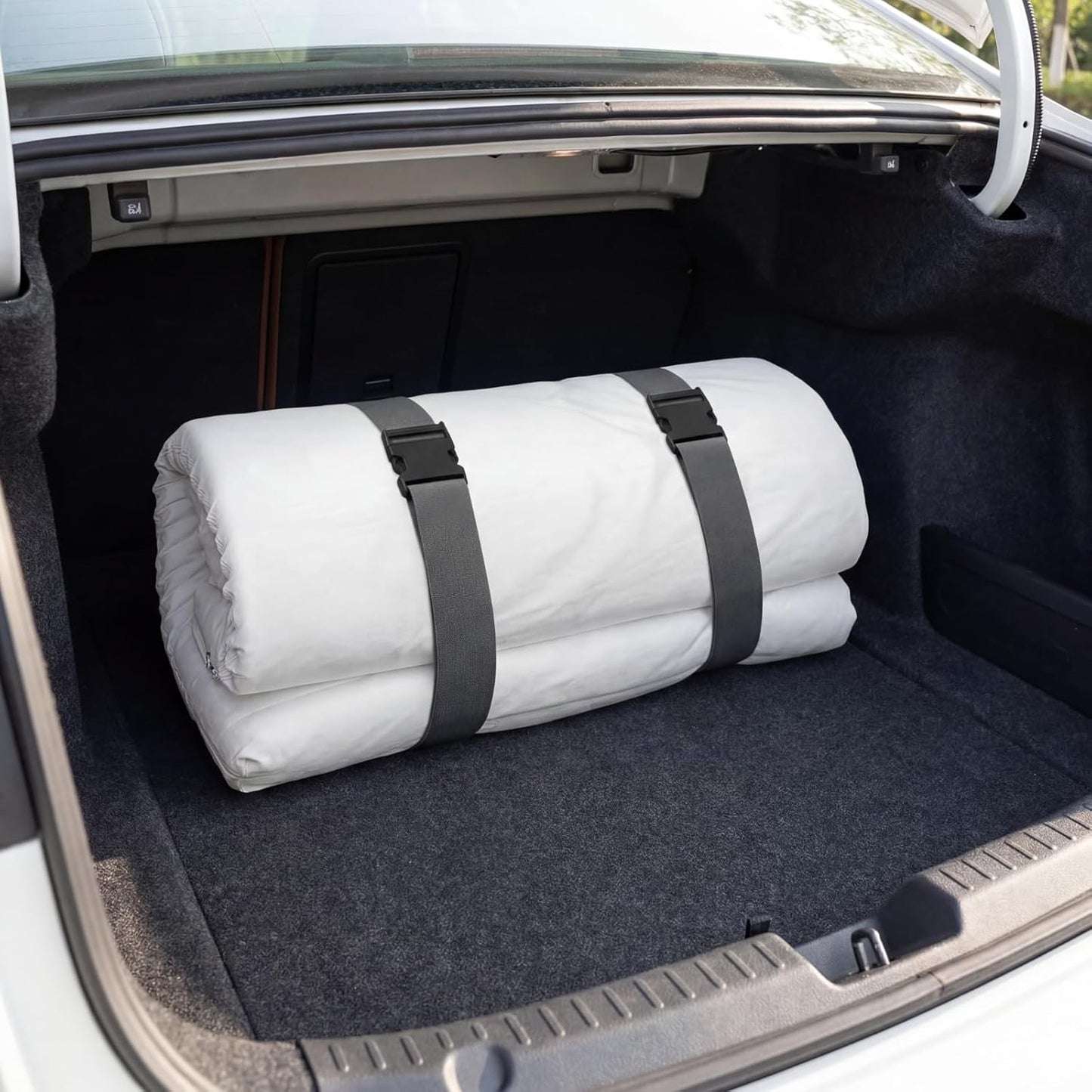 Skiennix Mattress Moving Straps - Adjustable Packing Straps with Buckles for Twin & Full Mattresses (60" x 2")