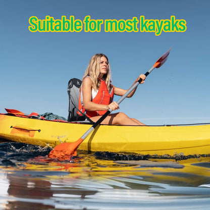 Islafeliz Aluminum Frame Kayak Seat Replacement – Breathable Mesh Stadium Chair for Sit-On-Top Fishing Kayaks & Canoes – High Back Support & Adjustable Straps