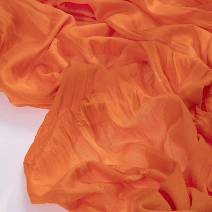 Socomi Cheesecloth Table Runner - 3pcs Orange Boho Rustic 120 Inch Sheer Decor for Weddings & Parties