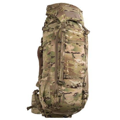 Eberlestock Brute 6500 Hunting Pack – Internal Frame Backpack with Cradle Hip Belt, Contour Shoulder Harness, 6500ci Capacity for Extended Backcountry Hunts – Multicam