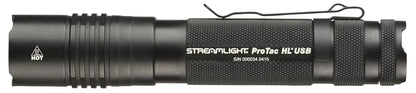 Streamlight 88052 ProTac HL USB 1000-Lumen Multi-Fuel USB Rechargeable Professional Tactical Flashlight with USB Cable, and Holster, Black, Box