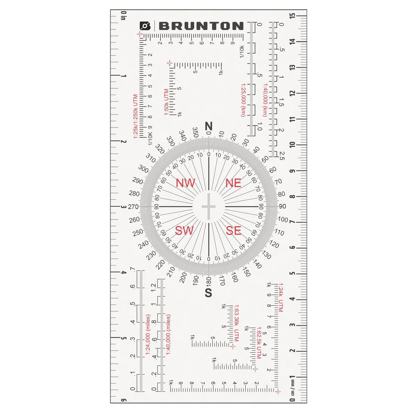 Brunton Deluxe Tactical Field Navigator Bundle – Model 94 Military Lensatic Compass (Made in USA) + Lite Tech 8x22 Monocular + Quick-Reference Navigation Card Set + Map Multi-Tool