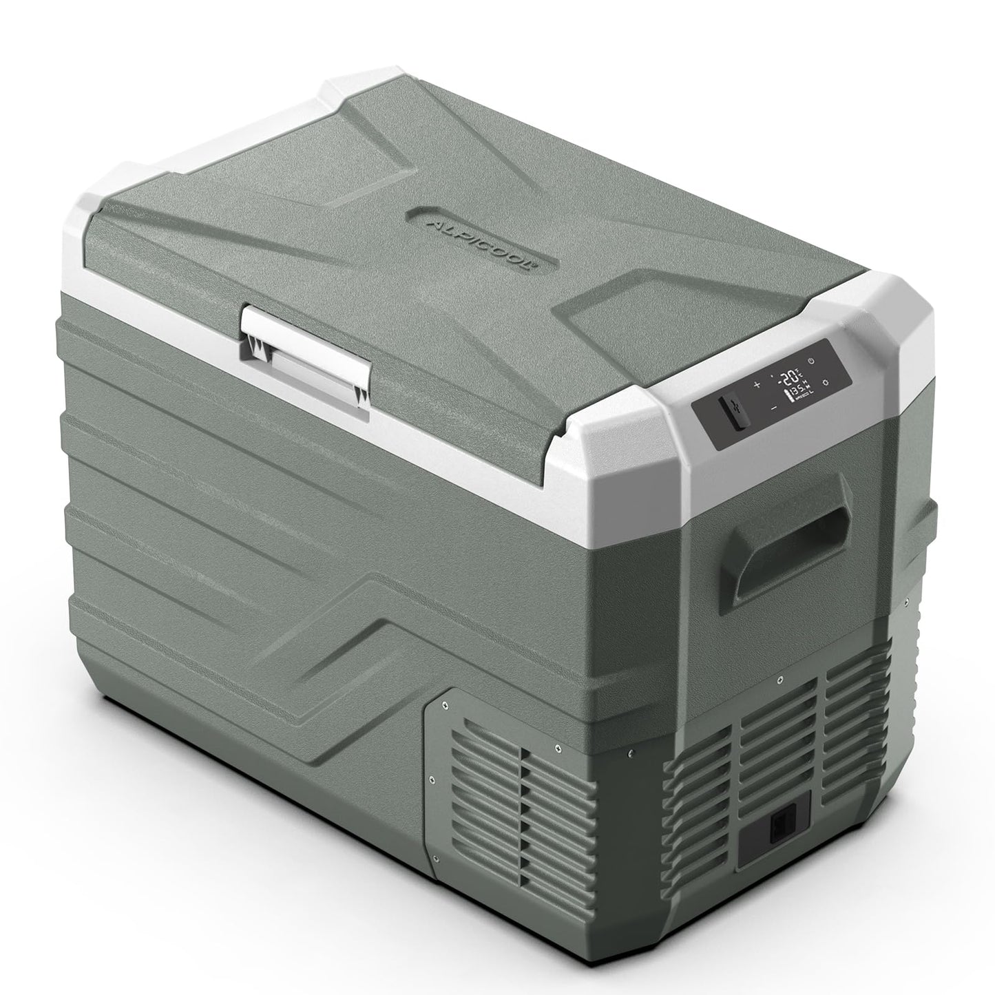 Alpicool Car Refrigerator 12 Volt Refrigerator 37QT. Freezer Electric Cooler, Portable Fridge for Car 12/24V DC 100~240V AC Portable Freezer for Camping RV Camper Truck -4℉-68℉