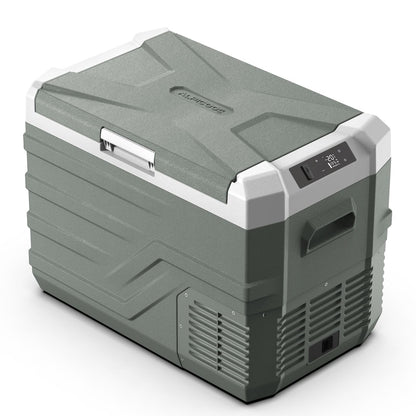 Alpicool Car Refrigerator 12 Volt Refrigerator 37QT. Freezer Electric Cooler, Portable Fridge for Car 12/24V DC 100~240V AC Portable Freezer for Camping RV Camper Truck -4℉-68℉