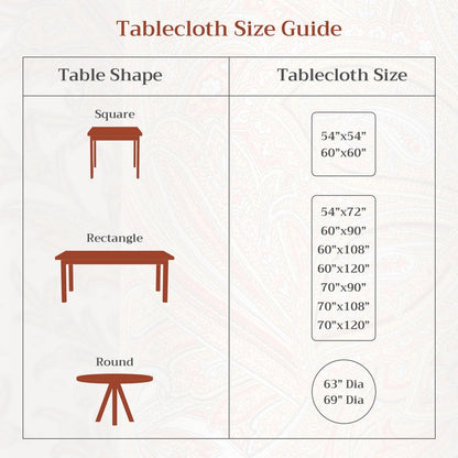 Maison d' Hermine Table Cloth Square Table 100% Cotton 54 x 54 Inches Fall Tablecloth Reusable Everyday Use for Thanksgiving Christmas Decorations Dining Farmhouse Party (Recolte)