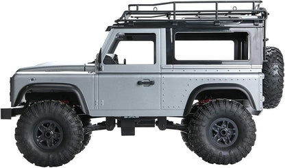 GoolRC MN 99s RC Car 1/12 Scale 4WD 2.4G Remote Control Car for and Adults RTR RC Crawler Off Road Truck for Land Rover Vehicle Models with 2 Batteries