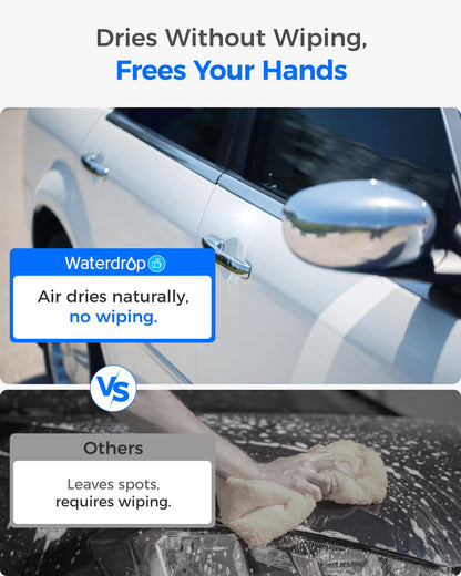 Waterdrop Spotless Car Wash System with Resin, Deionized Water System, Spot Free, Works for All Vehicles, RV, Motorcycles, Windows, Boats, Planes and More, No Towel Drying