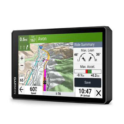 Garmin zūmo® XT3, 6” Rugged Motorcycle GPS, Lean Angles, Custom Route Planning, Adventurous Navigation, Group Rides, Garmin Performance Package Plan Option for Drag Racing Timer and Lap time Review
