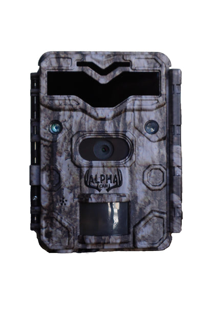 ALPHA CAM Premium Outdoor Trail Camera 36MP 4K Video IP67 Waterproof Scouting Cam with Ultra Fast Motion Trigger Speed and Recovery Rate HD Long Range IR Night Vision 2.4" LCD