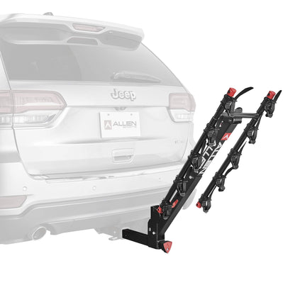 Allen Sports Deluxe+ Locking Quick Release 5-Bike Carrier for 2 in. Hitch, Model 850QR,Black